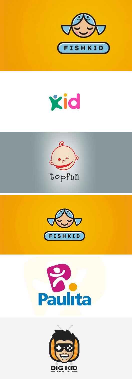 [转载]保持童真 儿童品牌logo设计欣赏——中国logo设计网分享